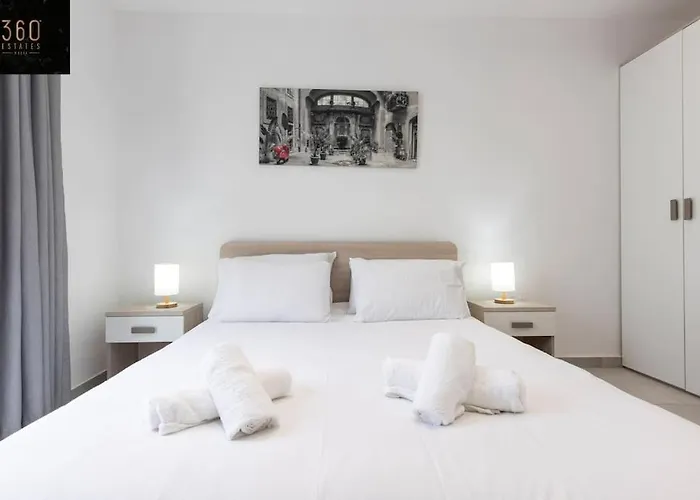 דירה Spacious, Beautiful Penthouse With Bbq By 360 Estates Pietà