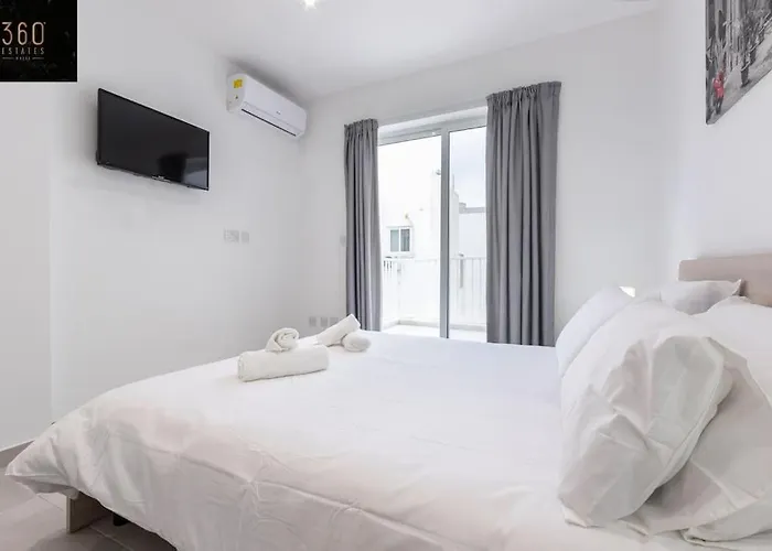 Spacious, Beautiful Penthouse With Bbq By 360 Estates * Pietà